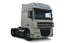 Car Hire Pontefract - 44 Tonne Sleeper Truck - Truck hire Pontefract