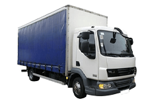 Car Hire Pontefract - 7.5 Tonne Curtain Side Truck - Truck hire Pontefract